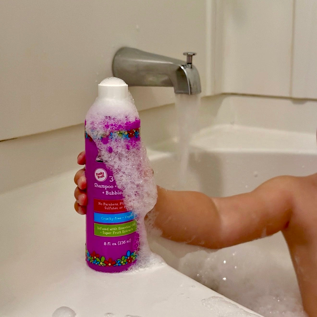 3-in-1 Shampoo + Body Wash + Bubble Bath