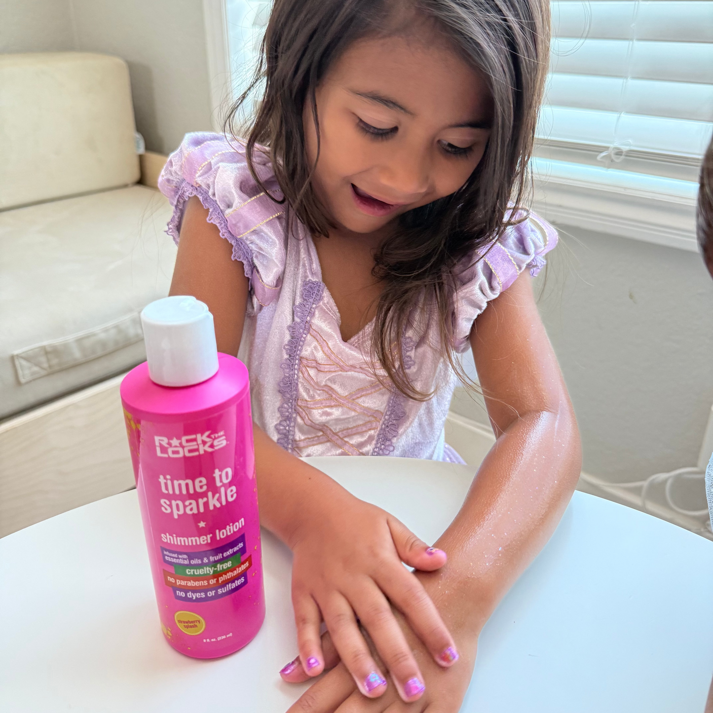 Rock the Locks Time to Sparkle Shimmer Lotion