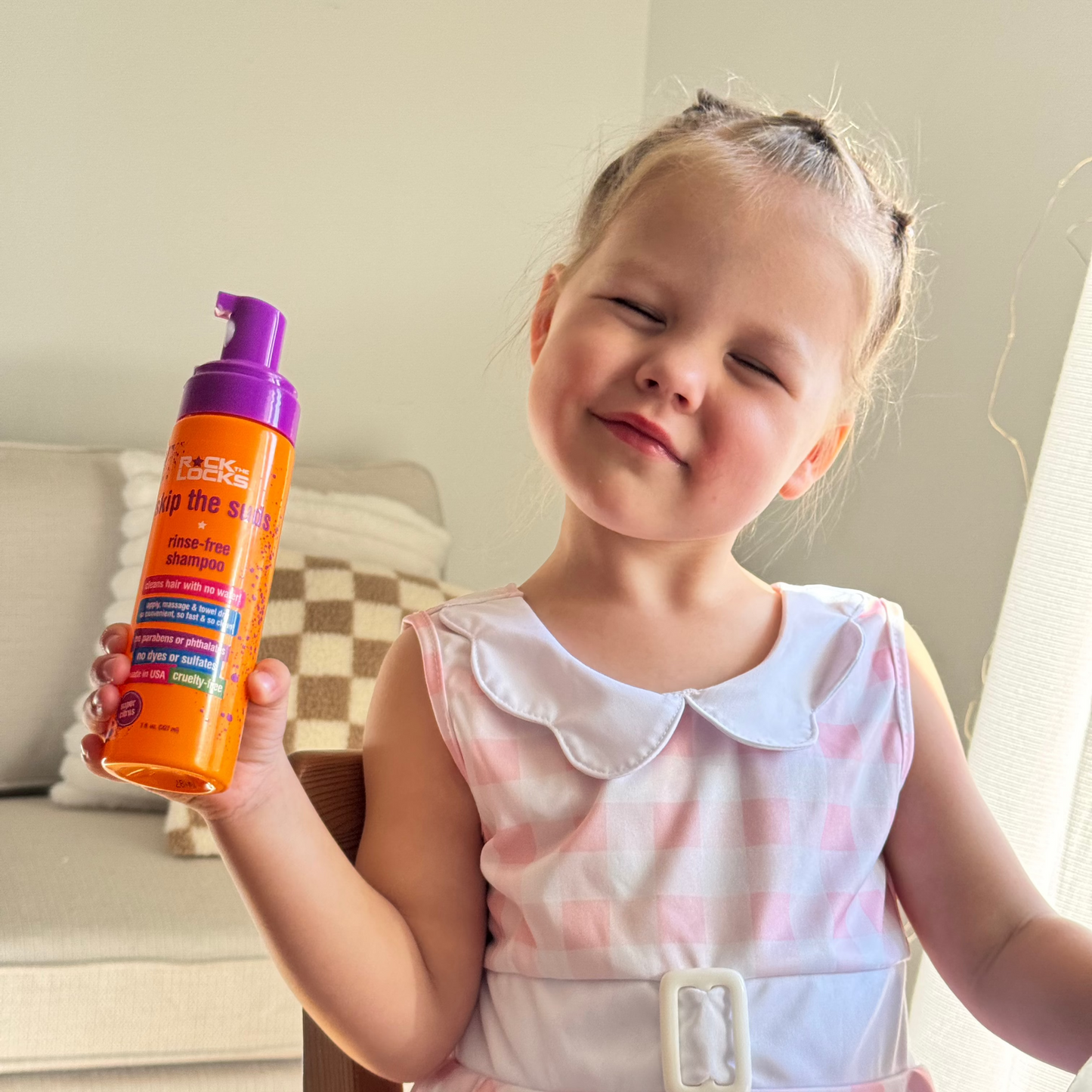 Skip the Suds Foaming Rinse-free Shampoo 7 oz.