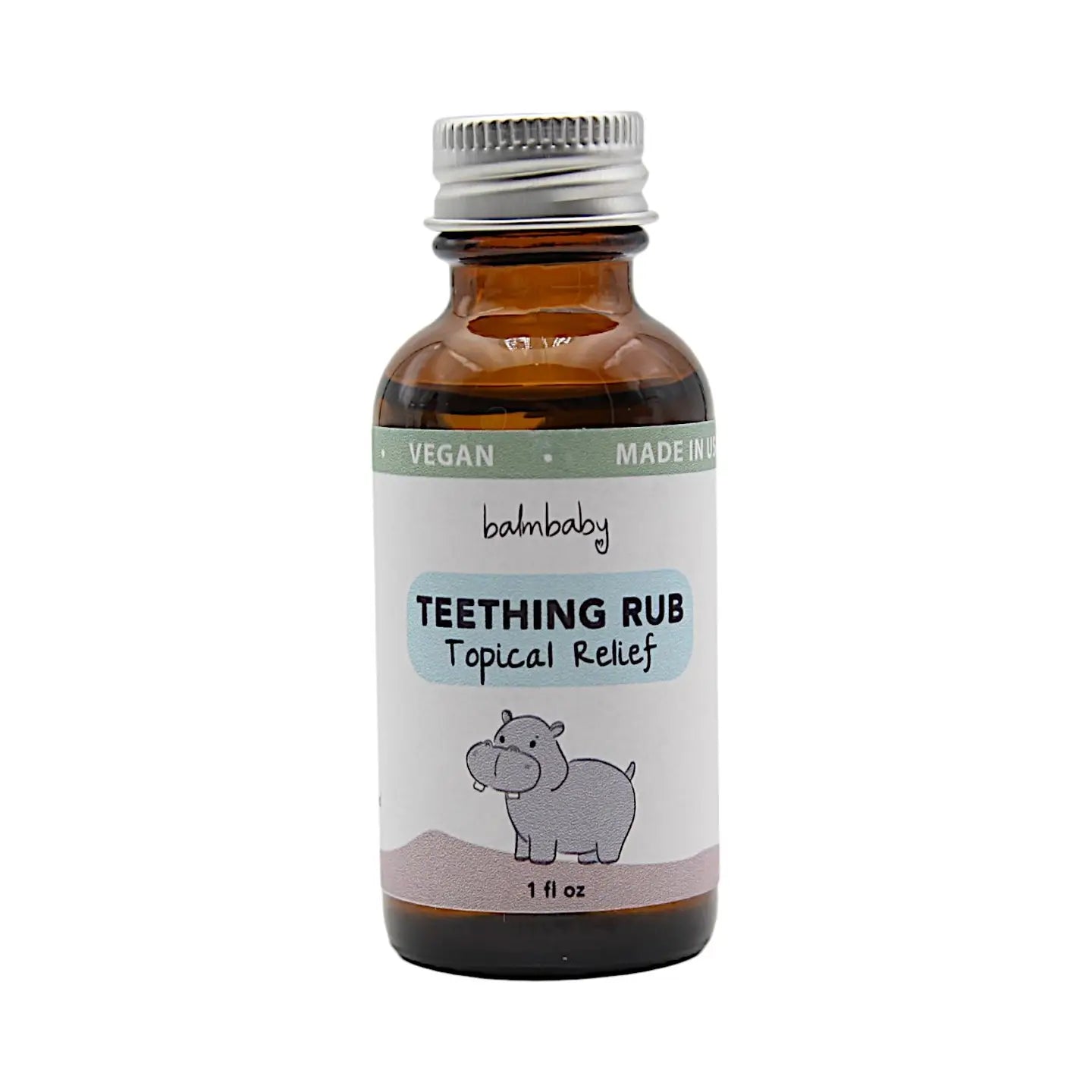 Teething RUB 1oz. - ALL Natural TOPICAL Relief - Taylor's Naturals