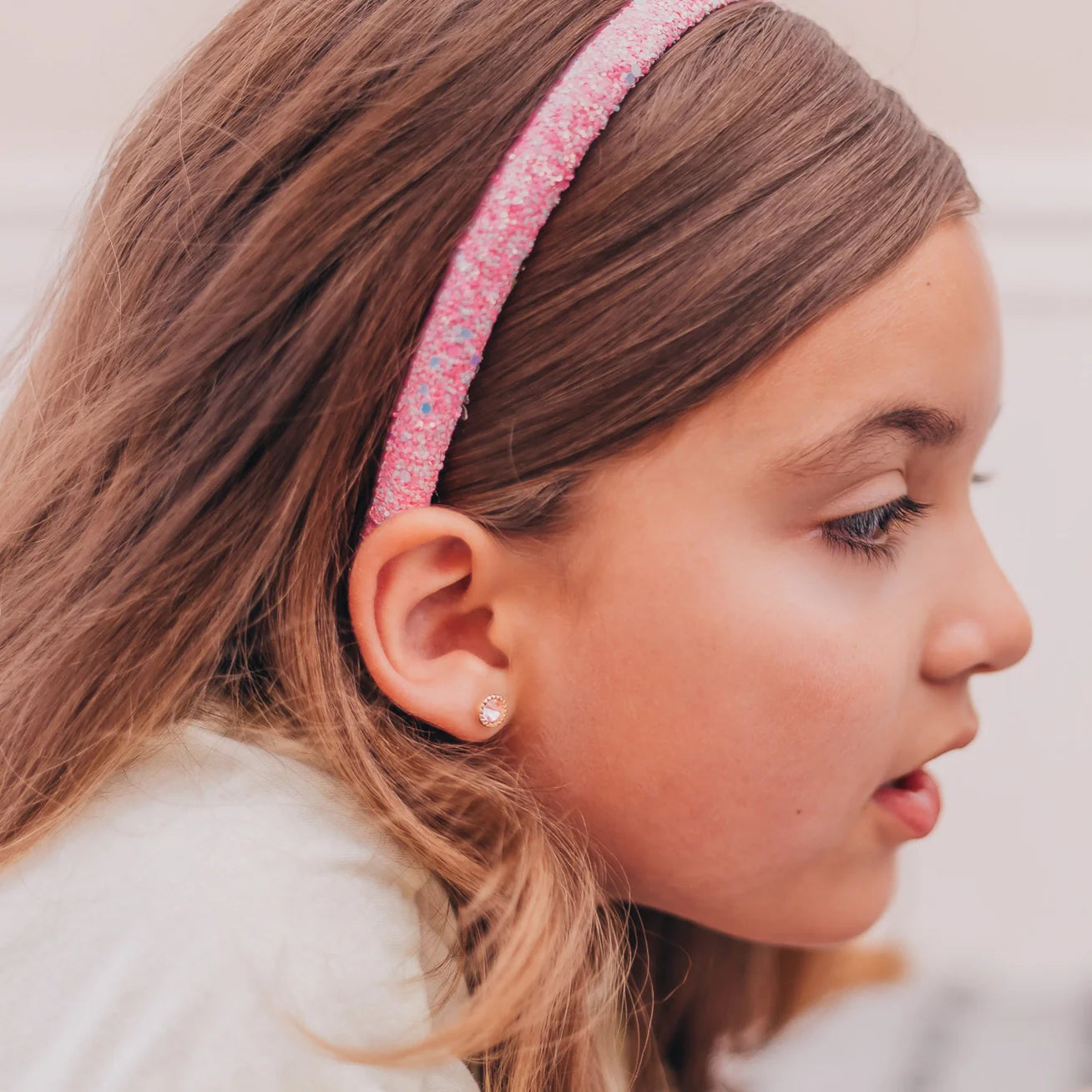 Thin Glitter Headbands for Kids - 6 colors - Frog Sac