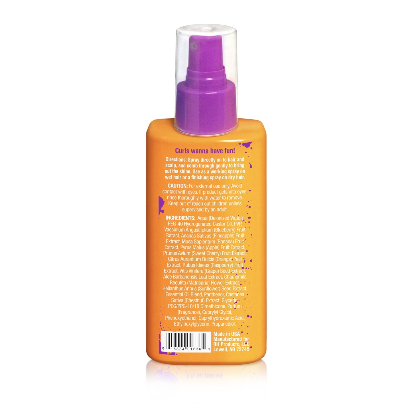 Curls Wanna Have Fun - Curl Boost - Orange Creamsicle