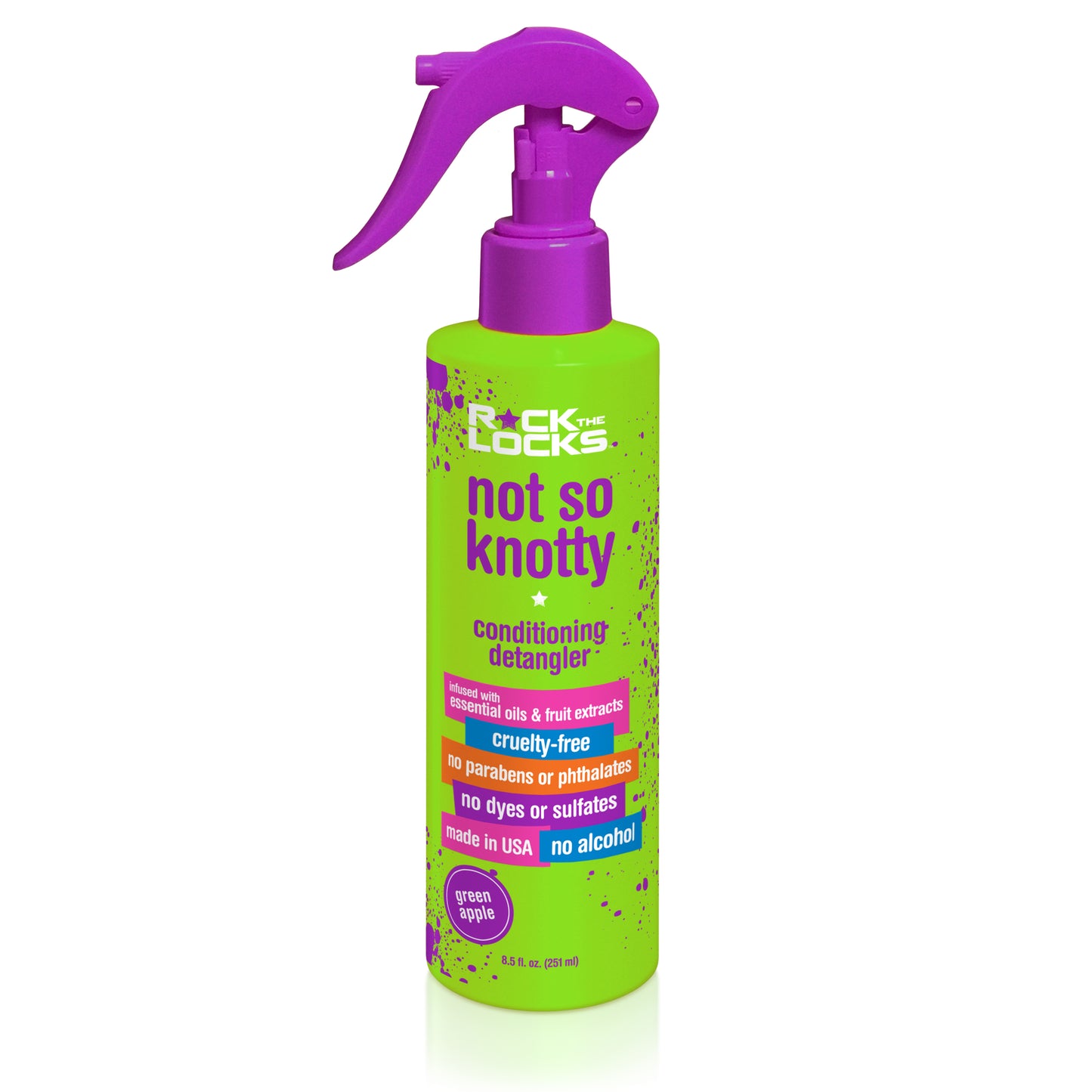 Not So Knotty - Conditioning Detangler - Green Apple