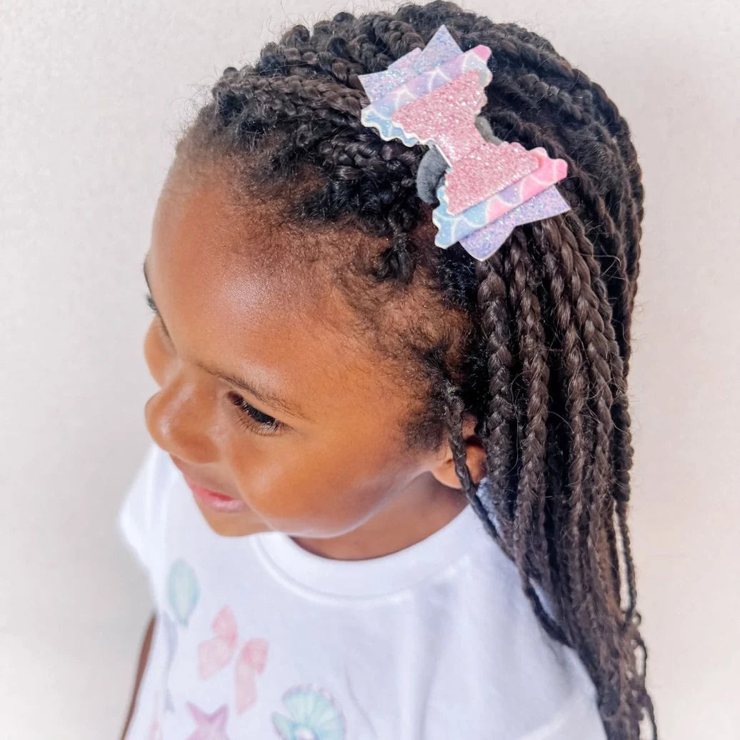 Sparkling Mermaid Bow Clip - Sweet Wink