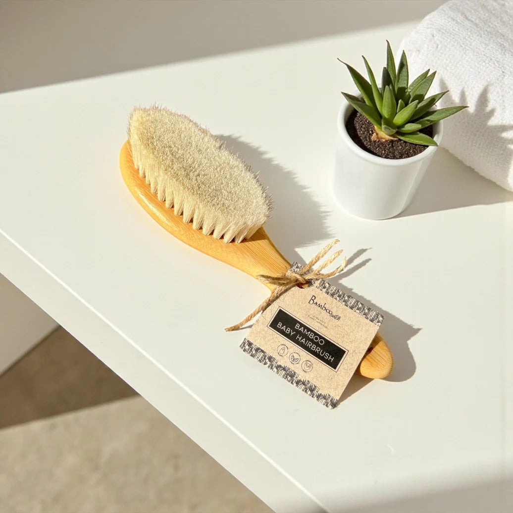 Bamboo Baby Hairbrush - Bamboo Switch