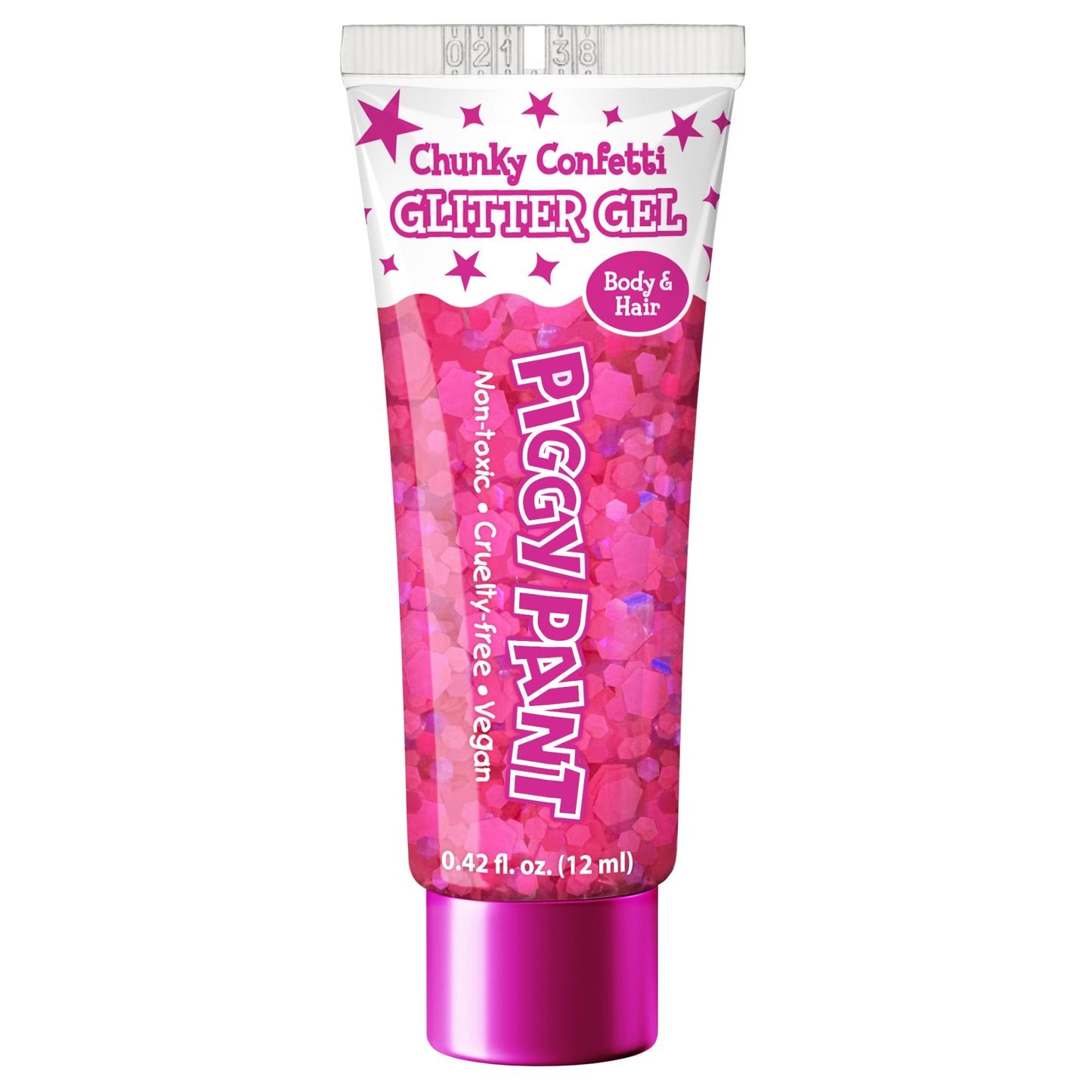 Chunky Confetti Glitter Gel - Neon Pink
