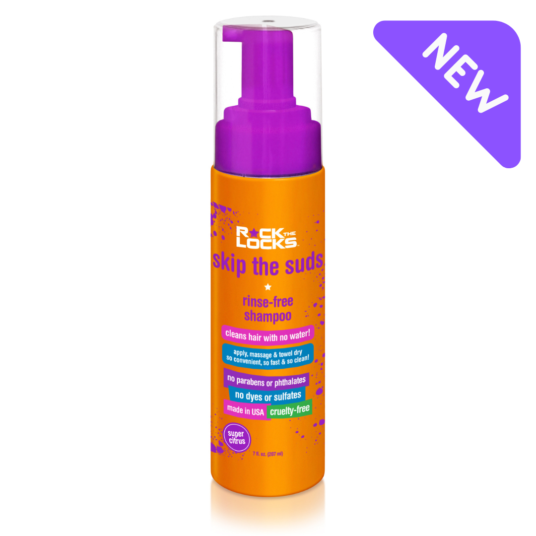 Skip the Suds Foaming Rinse-free Shampoo 7 oz. – Rock The Locks