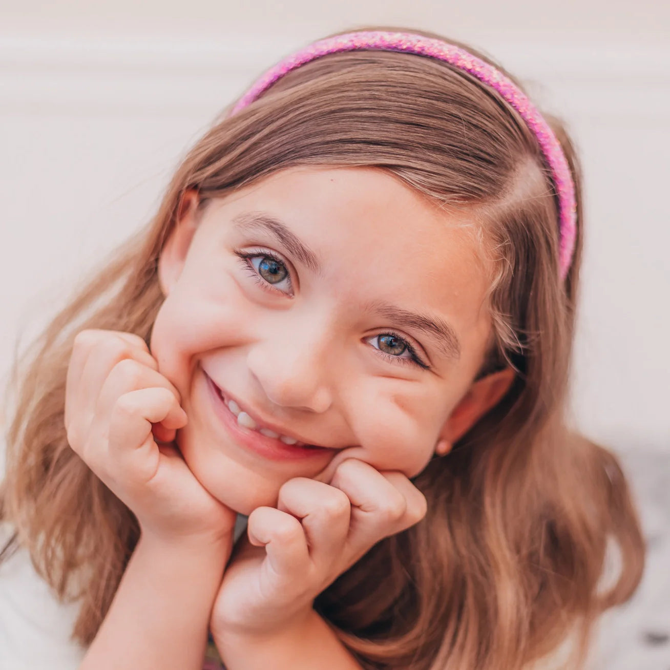 Thin Glitter Headbands for Kids - 6 colors - Frog Sac