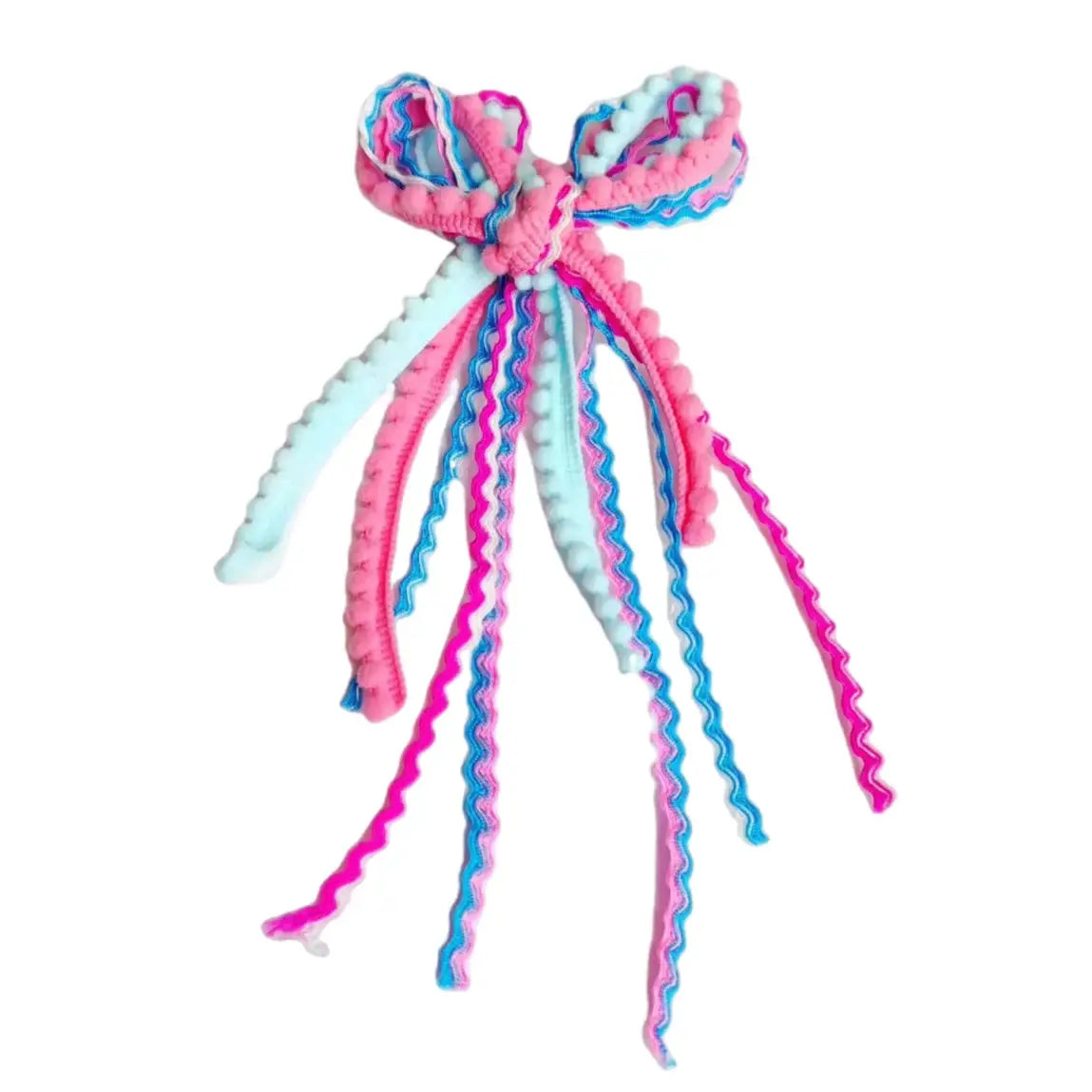 Textured Hair Bow - Pastel - The Heady Chick