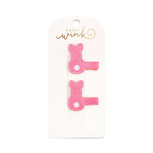 Pink Peeps Easter Clip Set - Sweet Wink