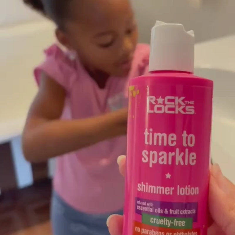 Rock the Locks Time to Sparkle Shimmer Lotion – Rock The Locks