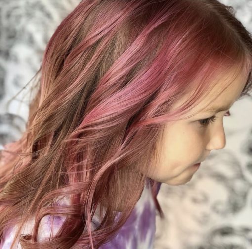 Dark pink  Hair color pink, Pink ombre hair, Pink hair dye
